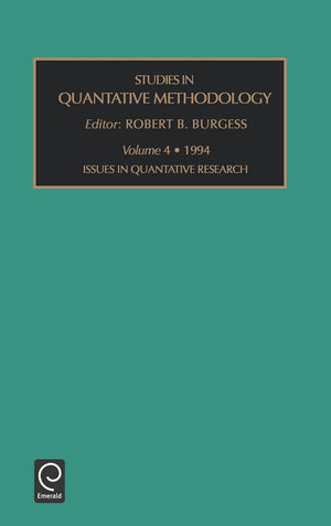 Issues In Qualitative Research (Studies In Qualitative Methodology, 4),Used
