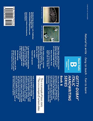 GettyDubay Italic Handwriting Series: Book B,Used