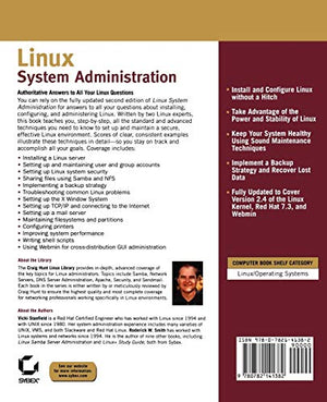 Linux System Administration, Second Edition (Craig Hunt Linux Library),Used