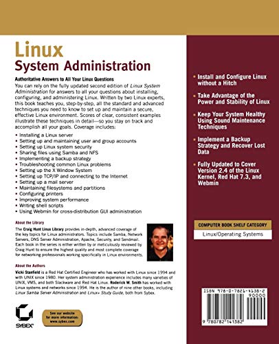 Linux System Administration, Second Edition (Craig Hunt Linux Library),Used