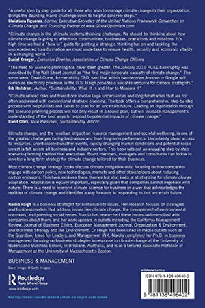 Scenario Planning for Climate Change: A Guide for Strategists,Used