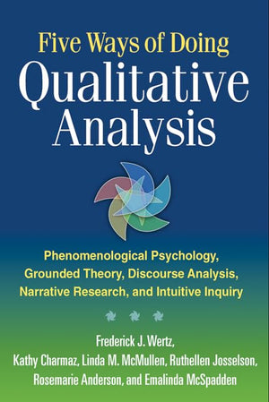 Five Ways of Doing Qualitative Analysis: Phenomenological Psychology, Grounded Theory, Discourse Analysis, Narrative Research, a,Used