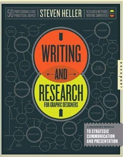 Writing and Research for Graphic Designers: A Designer's Manual to Strategic Communication and Presentation,Used