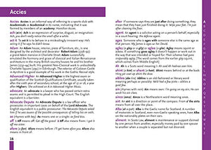 Scots Dictionary (Collins Little Books),Used