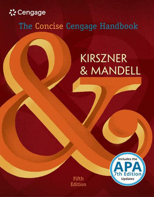 The Concise Cengage Handbook (with 2016 MLA Update Card) (The Cengage Handbook Series),Used