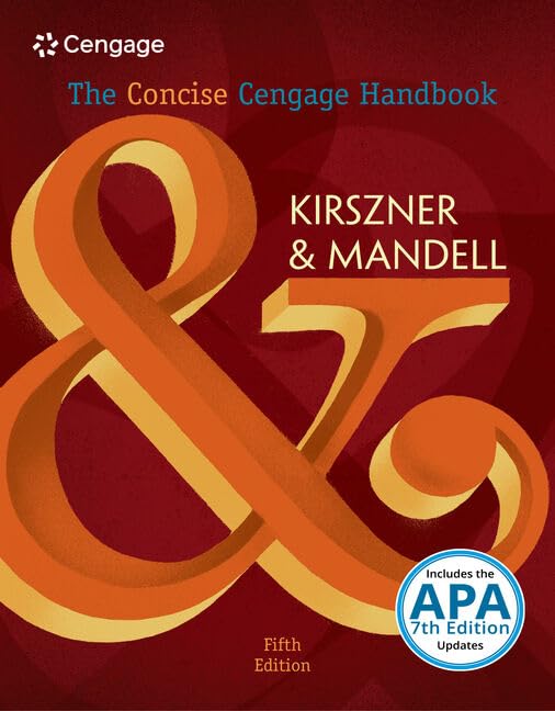 The Concise Cengage Handbook (with 2016 MLA Update Card) (The Cengage Handbook Series),Used