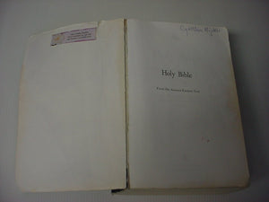Holy Bible: From the Ancient Eastern Text: George M. Lamsa's Translation From the Aramaic of the Peshitta,Used