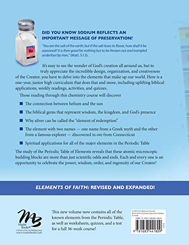 Elements of Faith (Revised & Expanded) (Masterbooks Curriculum),Used
