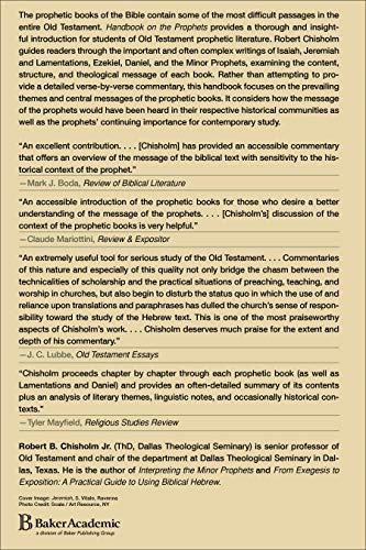 Handbook On The Prophets