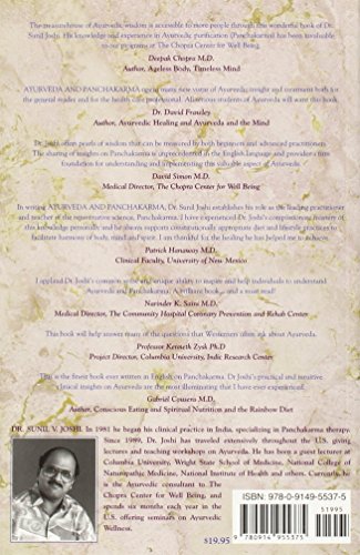 Ayurveda and Panchakarma: The Science of Healing and Rejuvenation,New