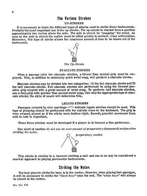 Percussion Keyboard Technic: Marimba, Xylophone, Vibraphone, Bells,Used