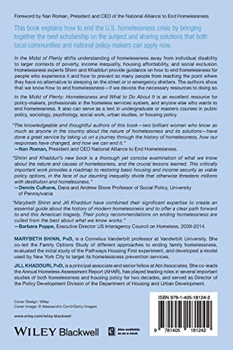 In the Midst of Plenty: Homelessness and What To Do About It (Contemporary Social Issues),Used