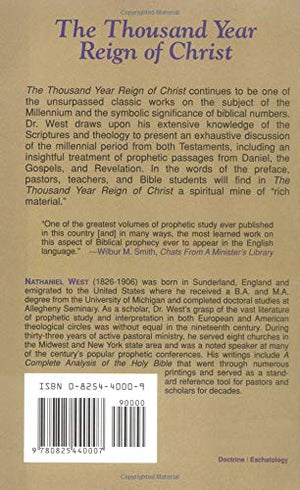 Thousand Year Reign of Christ, The,Used