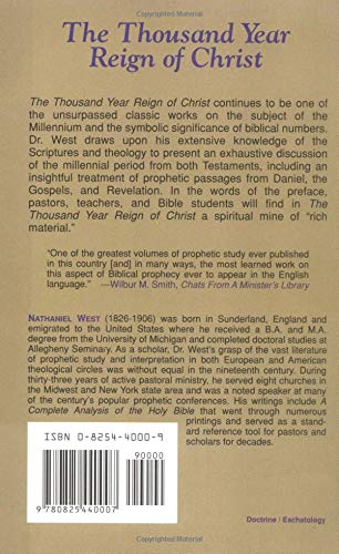 Thousand Year Reign of Christ, The,Used