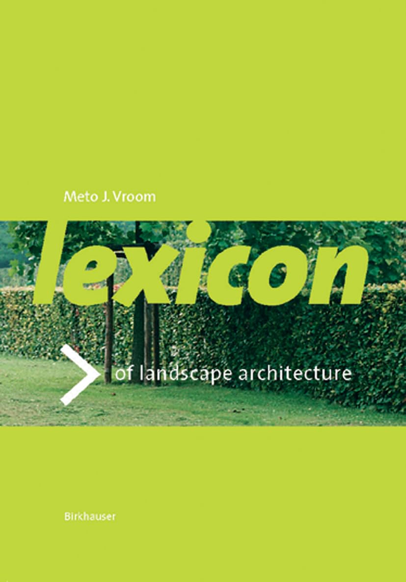 Lexicon of Garden and Landscape Architecture,Used