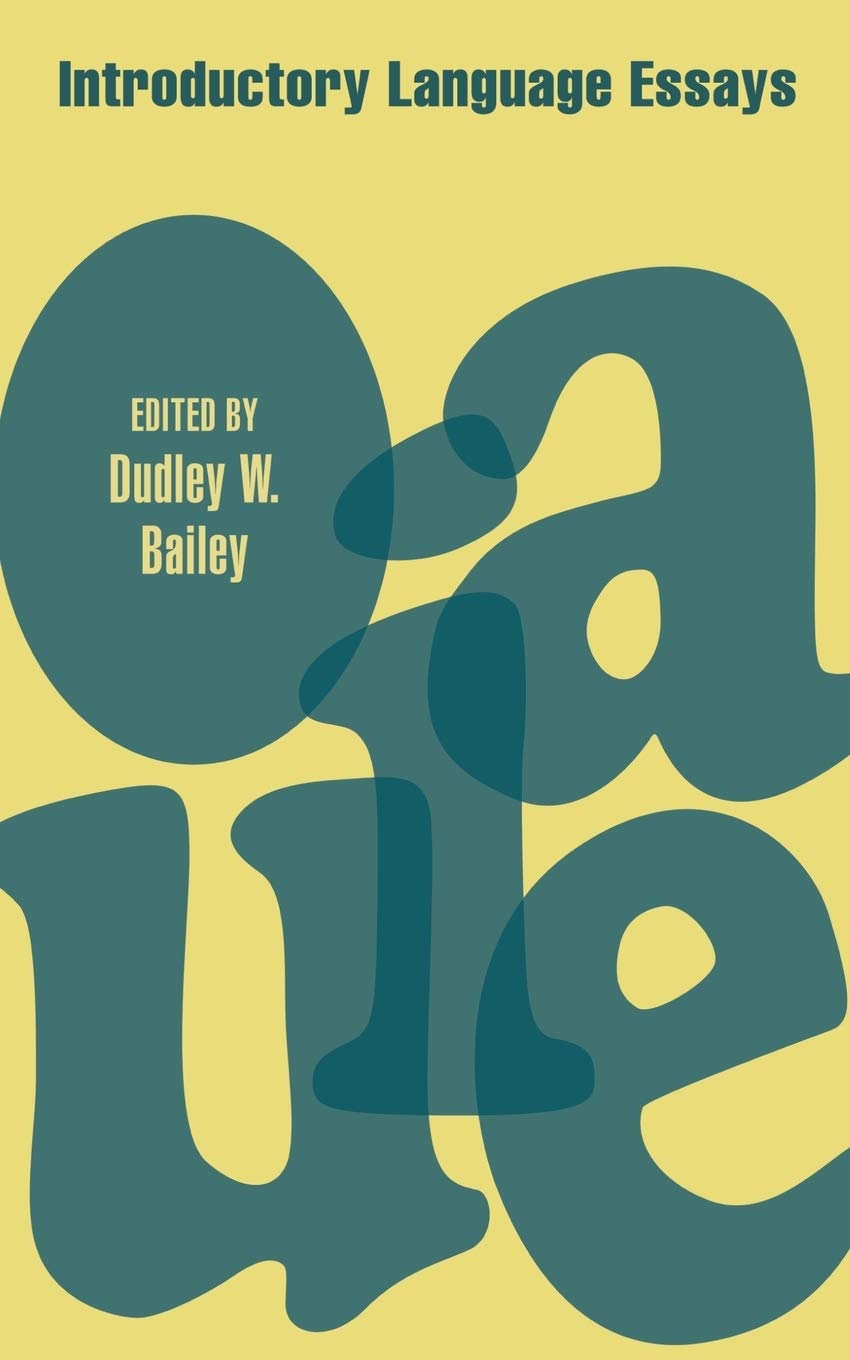 Introductory Language Essays,Used