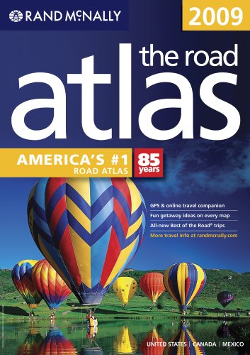 Rand McNally 2009 Road Atlas: United States / Canada / Mexico (Rand McNally Road Atlas: United States, Canada, Mexico),Used