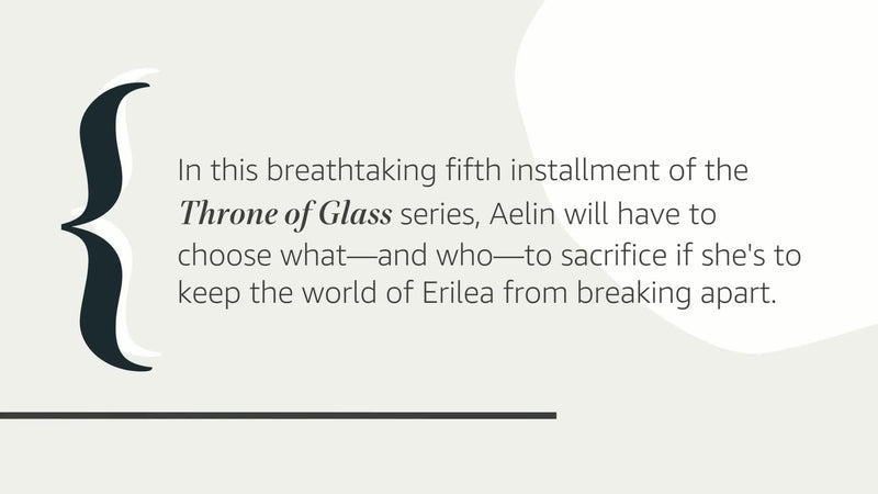 Bloomsbury USA Childrens Empire of Storms - Throne of Glass Book 5