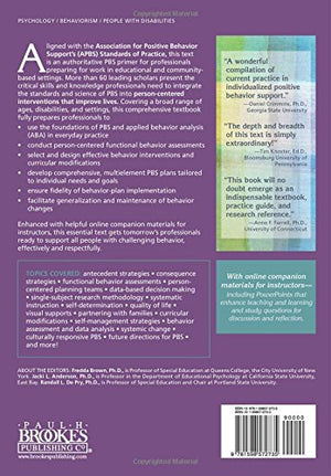 Individual Positive Behavior Supports: A StandardsBased Guide to Practices in School and Community Settings,Used