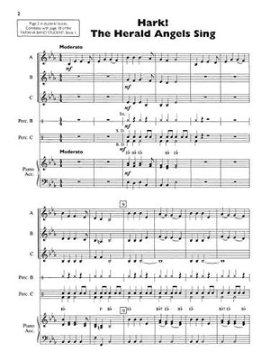 Yamaha Christmas Ensembles: Piano Acc., Conductor Score (Yamaha Band Method),Used