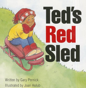 Ready Readers, Stage 1, Book 40, Ted's Red Sled, Single Copy,Used