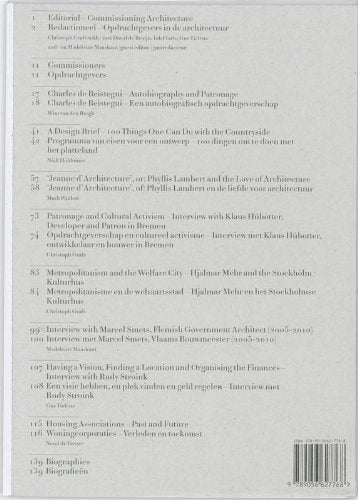 OASE 83: Commissioning Architecture,Used