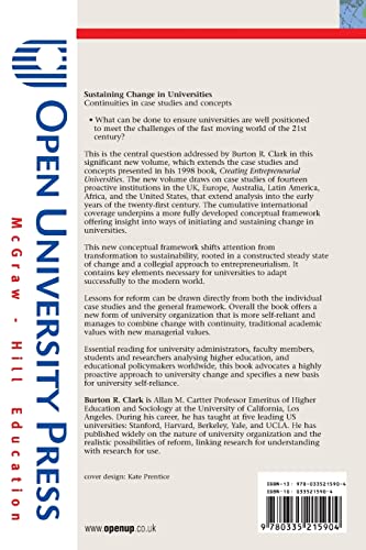 Sustaining Change in Universities,Used