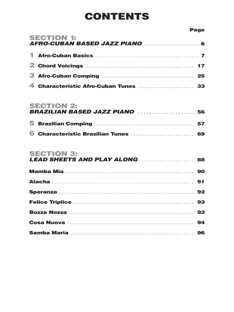 Latin Jazz Piano  The Complete Guide with Online Audio!: Hal Leonard Keyboard Style Series,Used