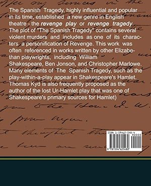 The Spanish Tragedy,Used