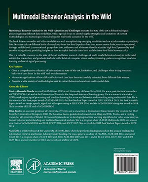 Multimodal Behavior Analysis in the Wild: Advances and Challenges (Computer Vision and Pattern Recognition),Used