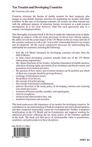 Tax Treaties and Developing Countries (Series on International Taxation, 44),Used