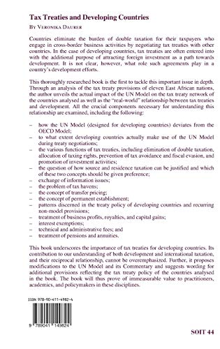 Tax Treaties and Developing Countries (Series on International Taxation, 44),Used