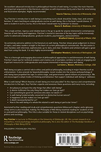 The Philosophy of WellBeing,Used