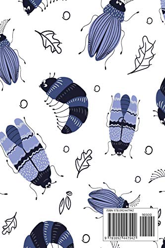 Address Book: For Contacts, Addresses, Phone, Email, Note,Emergency Contacts,Alphabetical Index With Cartoon Bug Beetle Pattern,Used