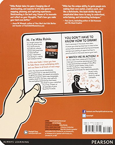 Sketchnote Workbook, The: Advanced techniques for taking visual notes you can use anywhere,Used