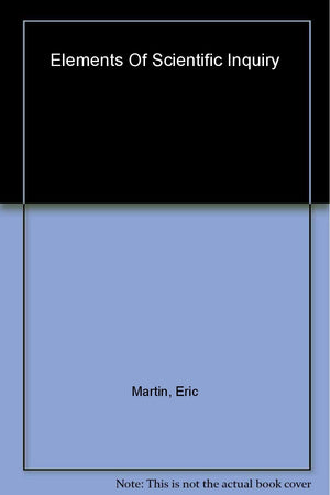 Elements Of Scientific Inquiry-new,New