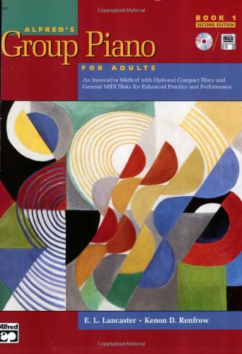 Alfred'S Group Piano For Adults, Book 1 (Adult Piano Course)