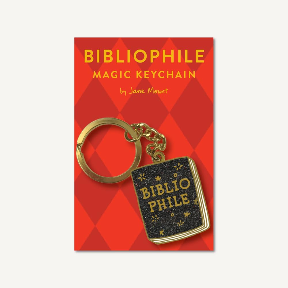 Bibliophile Magic Keychain: (Book Lover Gift, Book Club Gift)