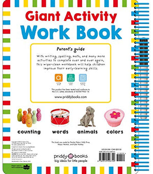 Wipe Clean: Giant Activity Workbook (Wipe Clean Activity Books),Used