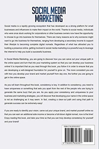 Social Media Marketing: Unlock the Secrets of Personal Branding to Grow Your Small Business and Become an Influencer Using YouTu,Used