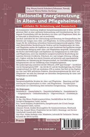Rationelle Energienutzung in Alten und Pflegeheimen: Leitfaden fr Heimleitung und Haustechnik (German Edition),Used