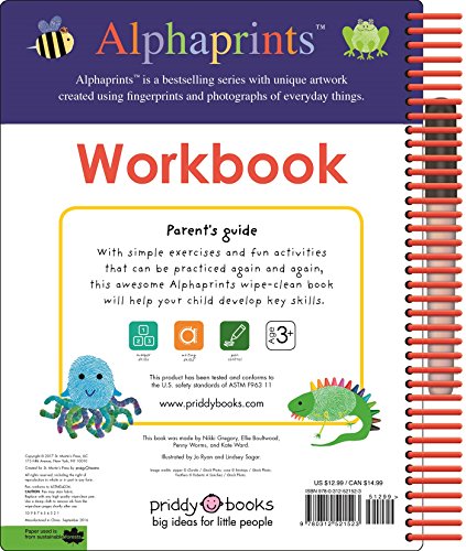 Alphaprints: Wipe Clean Workbook Abc (Wipe Clean Activity Books)