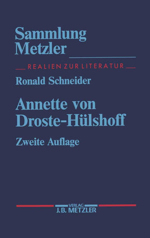 Annette von DrosteHlshoff (Sammlung Metzler) (German Edition),Used