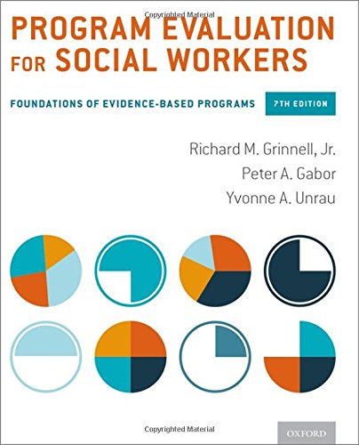 Program Evaluation For Social Workers: Foundations Of Evidencebased Programs