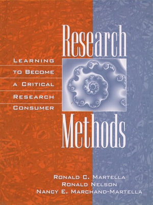 Research Methods: Learning to Become a Critical Research Consumer,Used