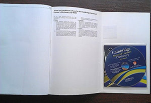 Cambridge Advanced Learner's Dictionary with CDROM,New