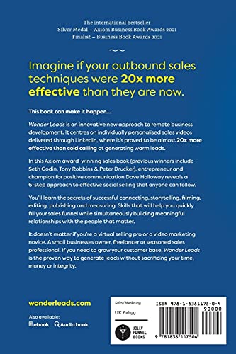 Wonder Leads: Remarkable lead generation for positive small businesses (Personalised Videos for Lead Generation & Business Devel,Used