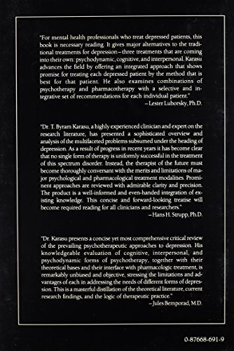 Psychotherapy for Depression,Used