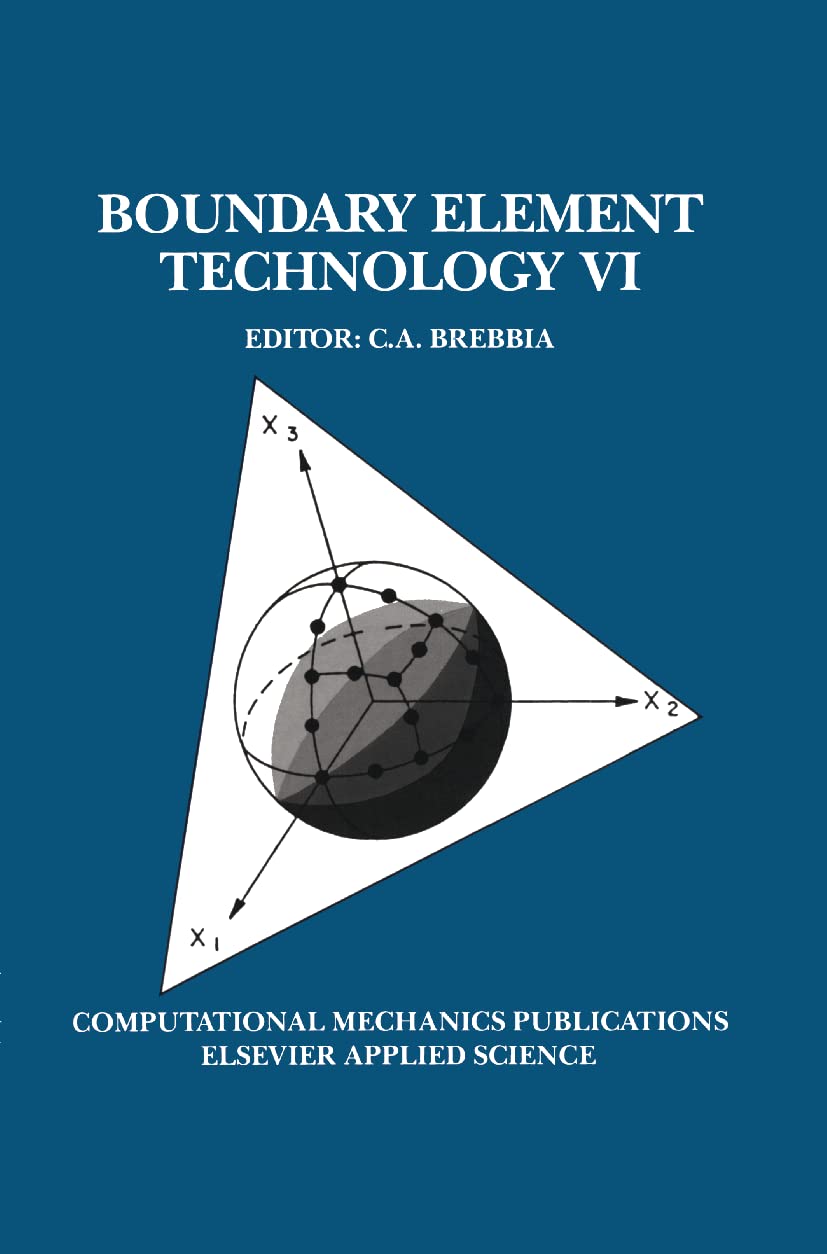 Boundary Element Technology VI,Used