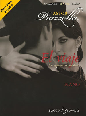 Astor Piazzolla  El Viaje: 15 Tangos And Other Pieces Piano,New